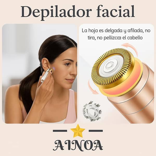 Depilador facial 